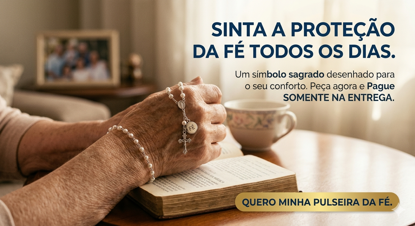 Promoção Pulseira da Fé